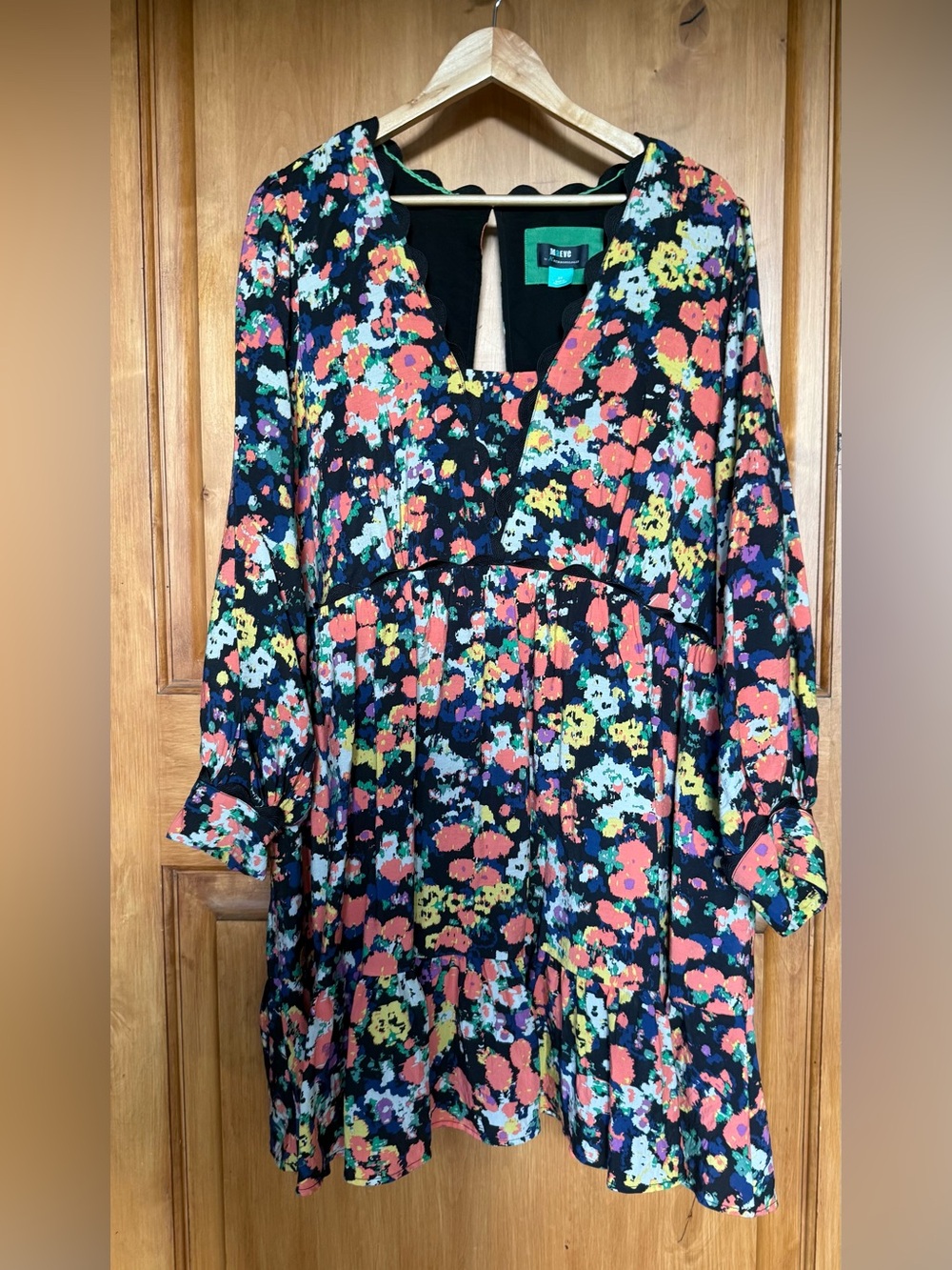 Maeve by Anthropologie Floral long-Sleeve Dress